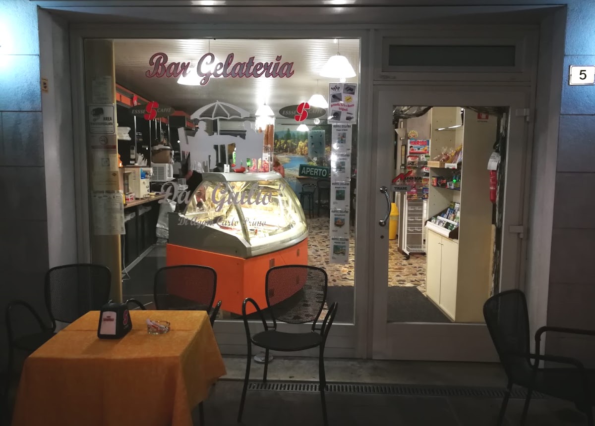 Il gelato servito.