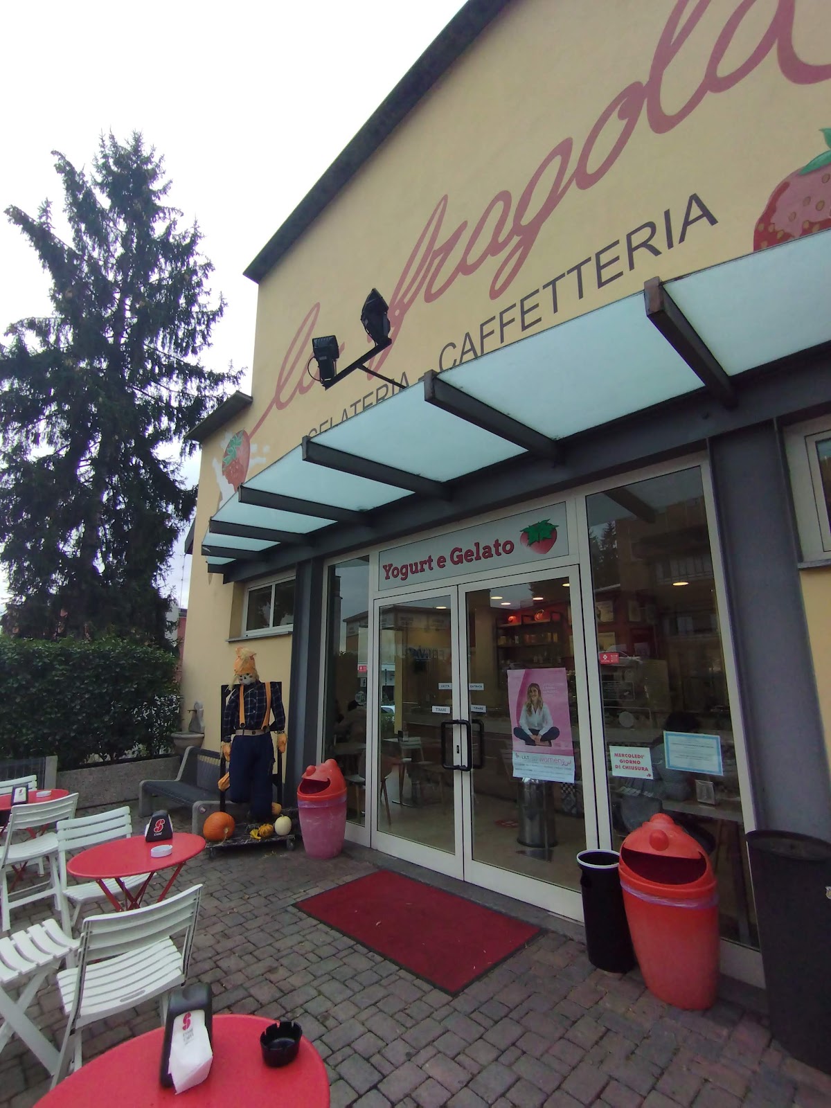 Il gelato servito.