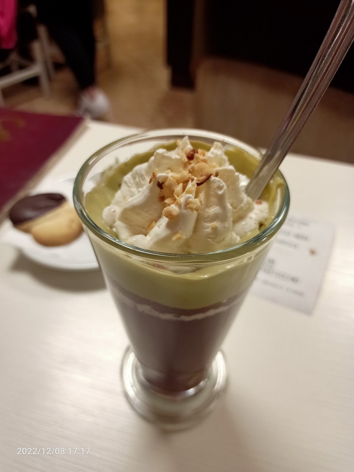 Il gelato servito.