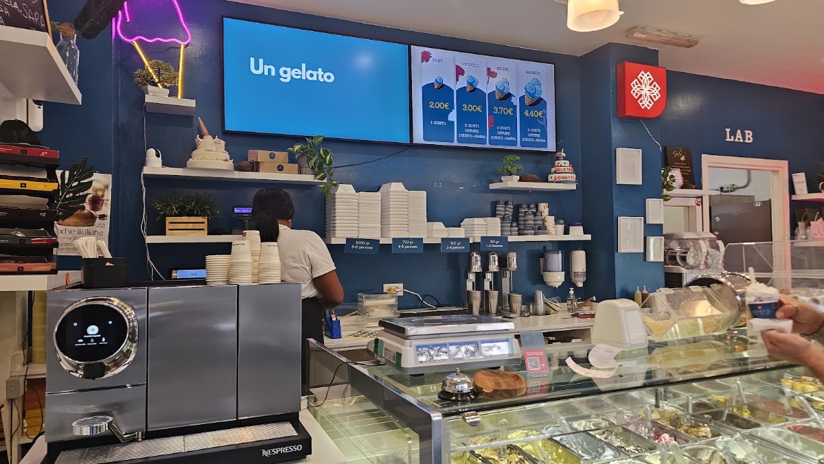 Il gelato della casa.