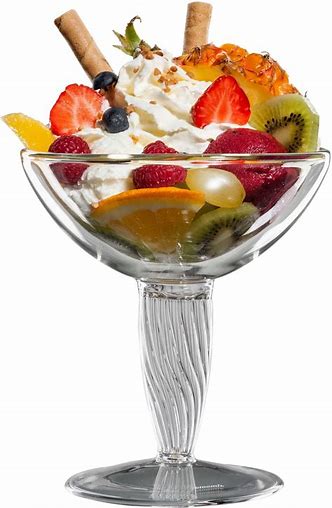 Il gelato servito.
