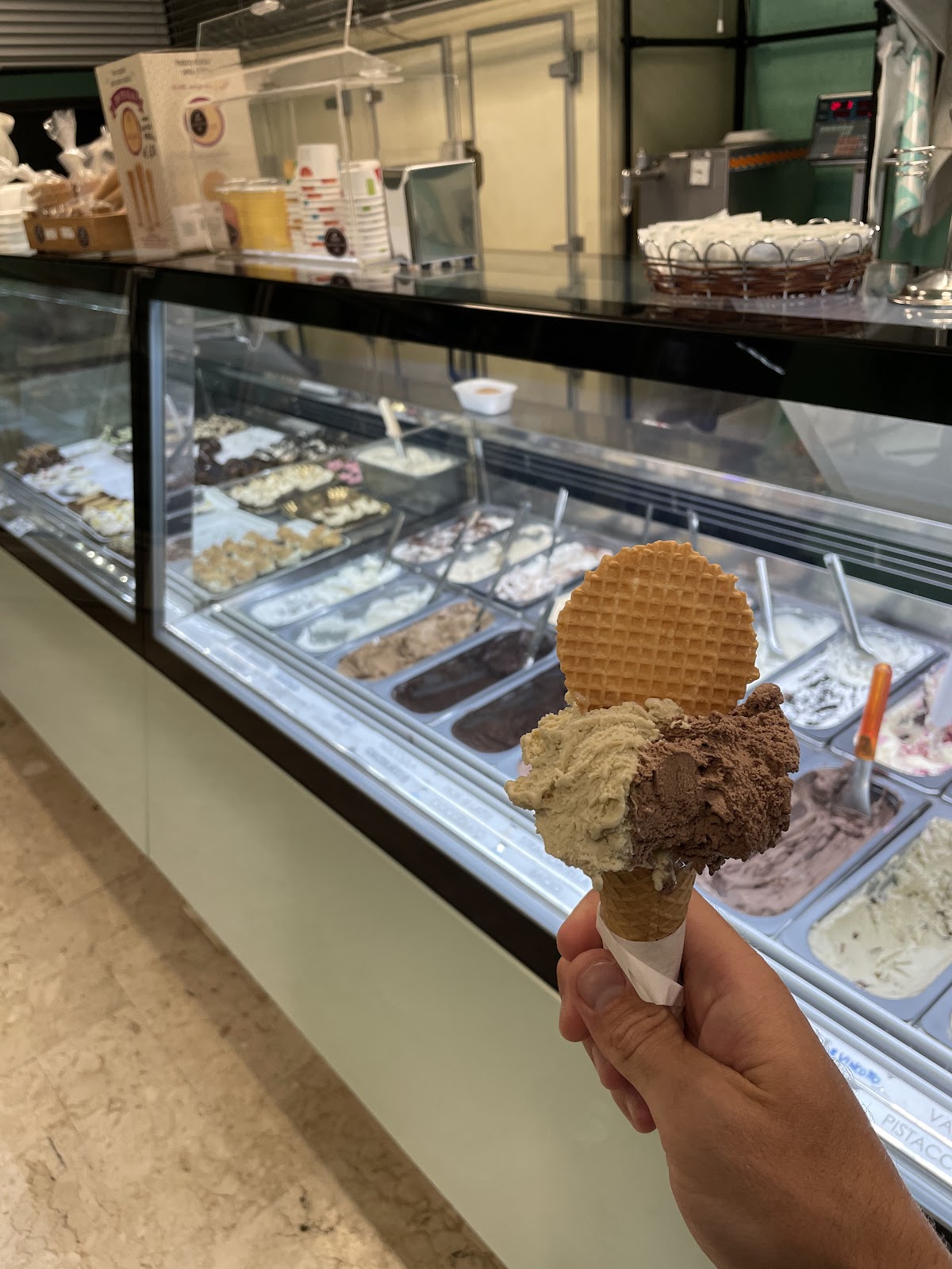 Il locale in servizio.