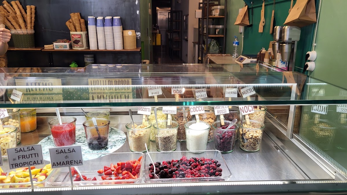 Il locale visto dall'interno.