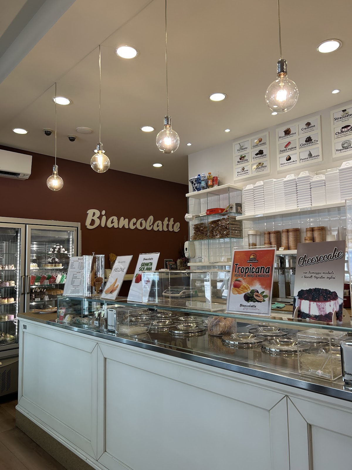 Il locale in servizio.