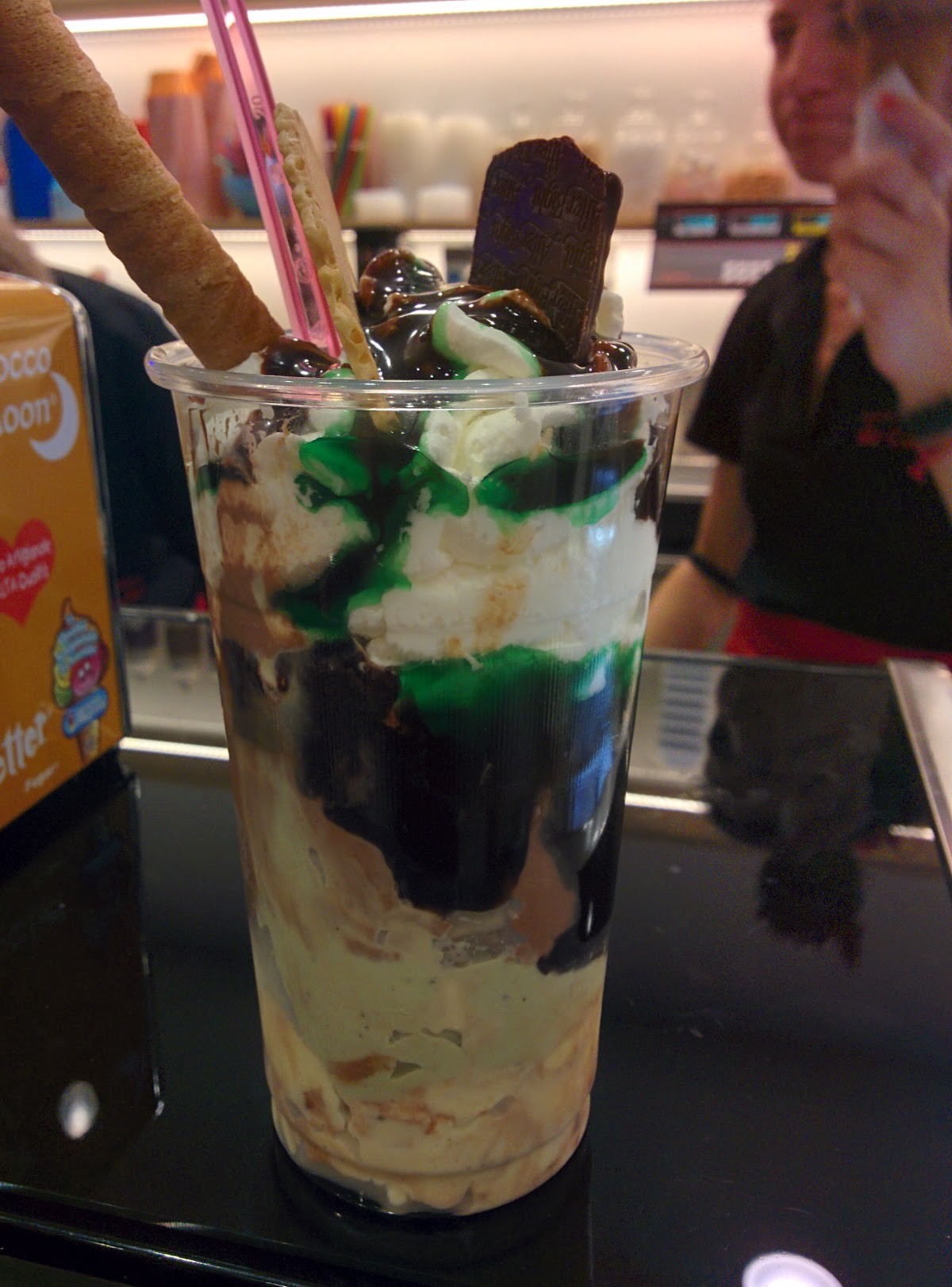 Il gelato della casa.