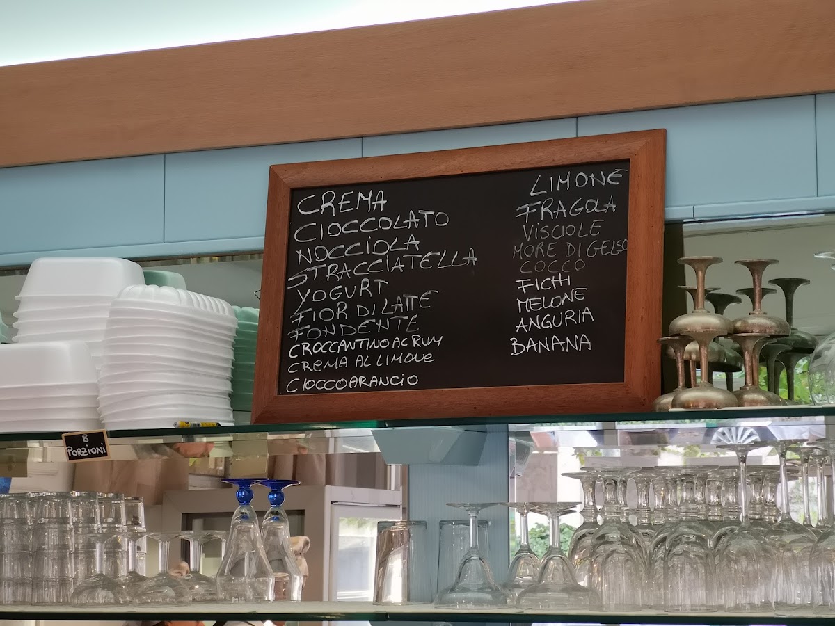 Il gelato della casa.