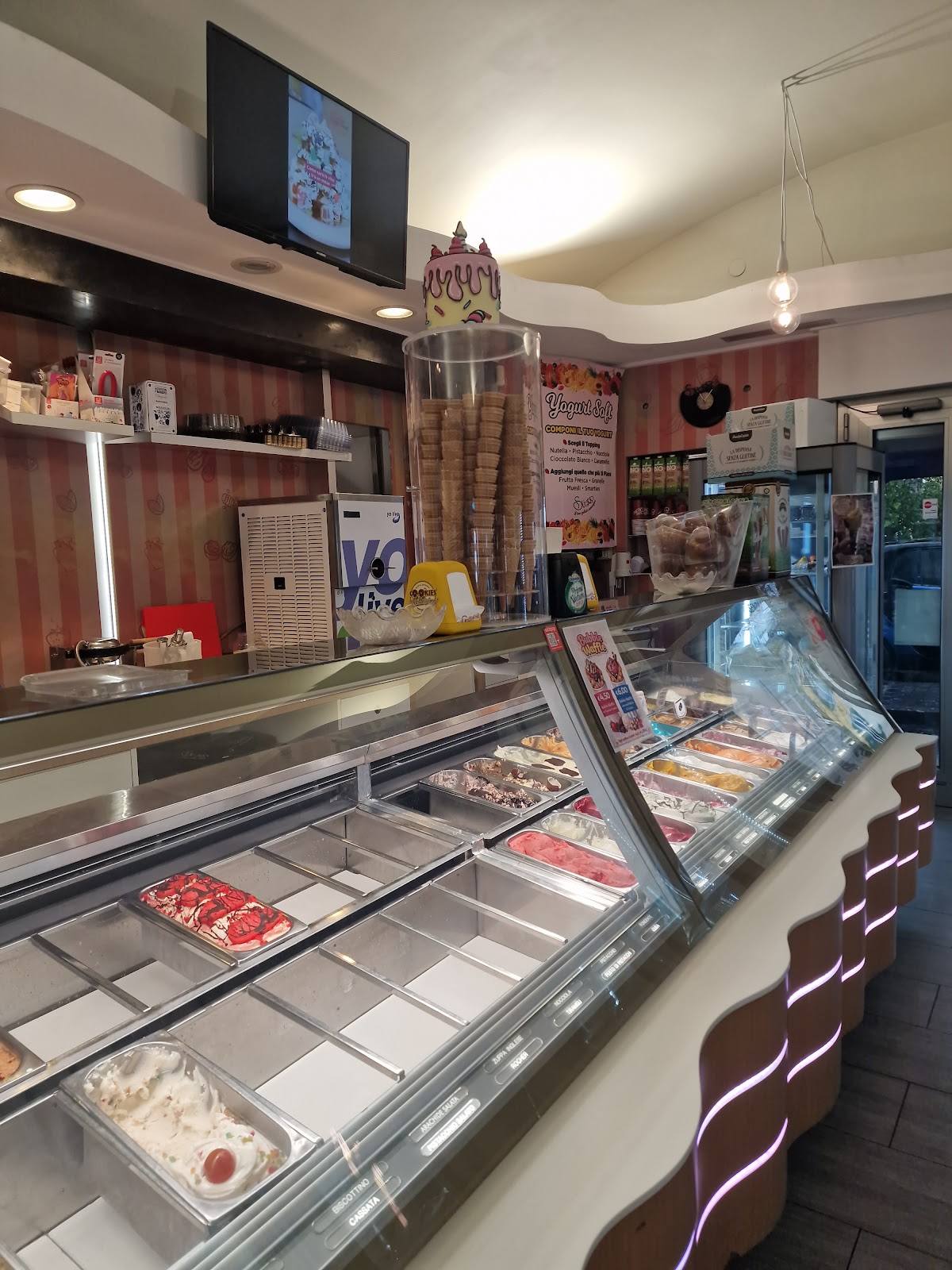 Il locale in servizio.