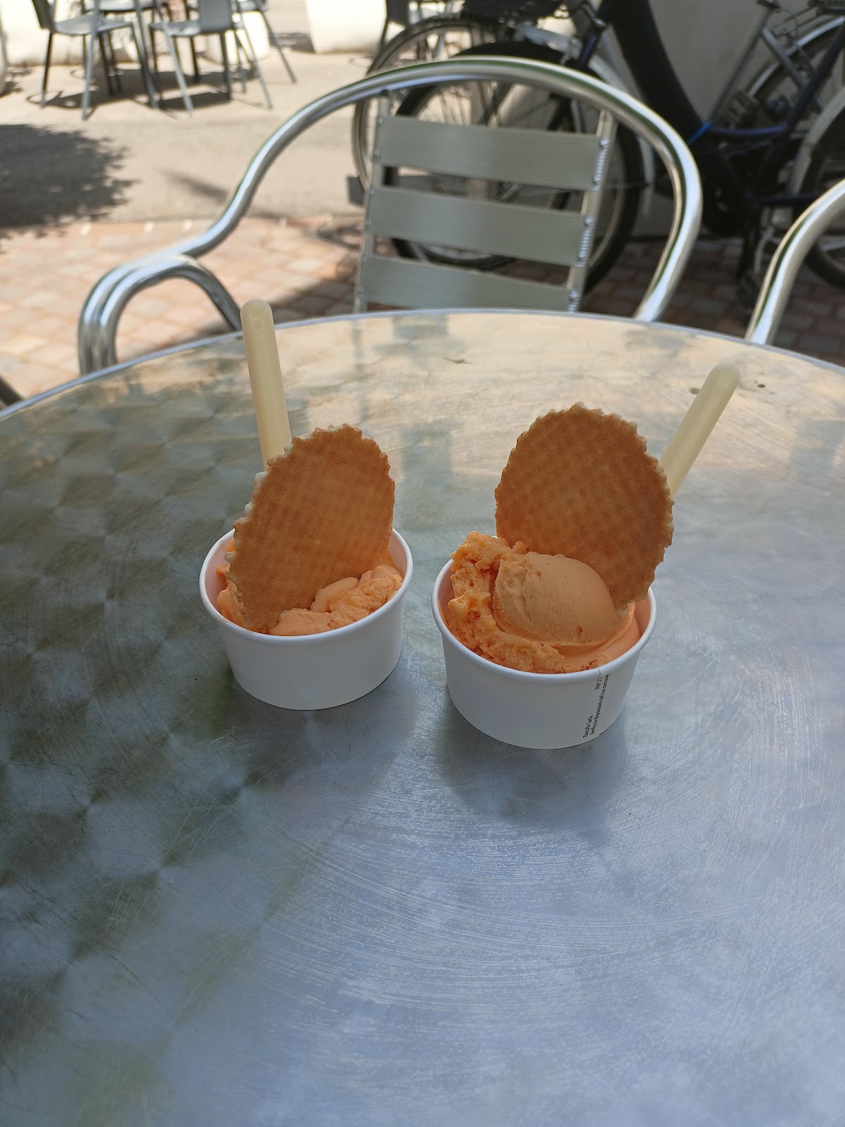 Il gelato della casa.
