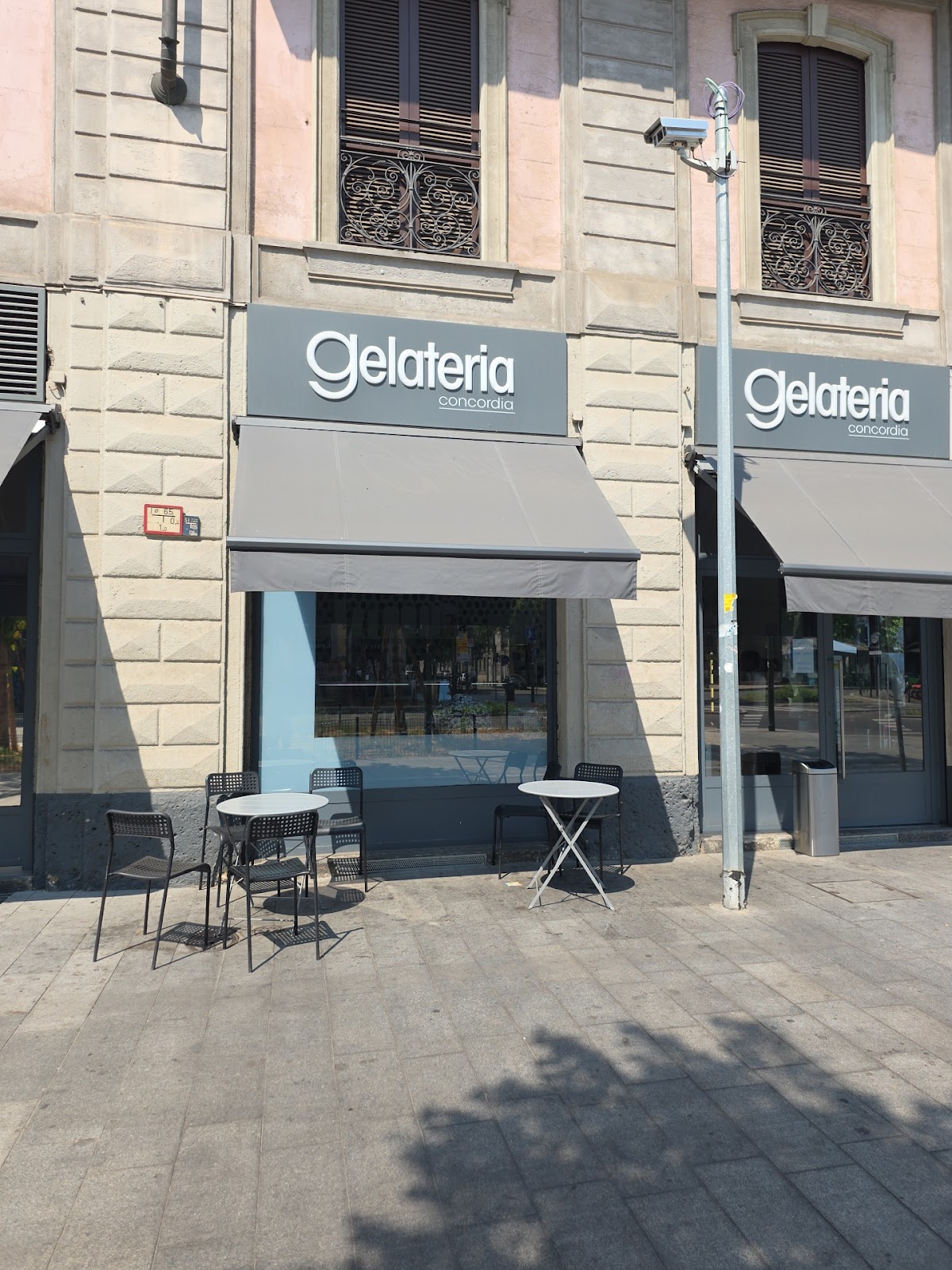Il locale in servizio.