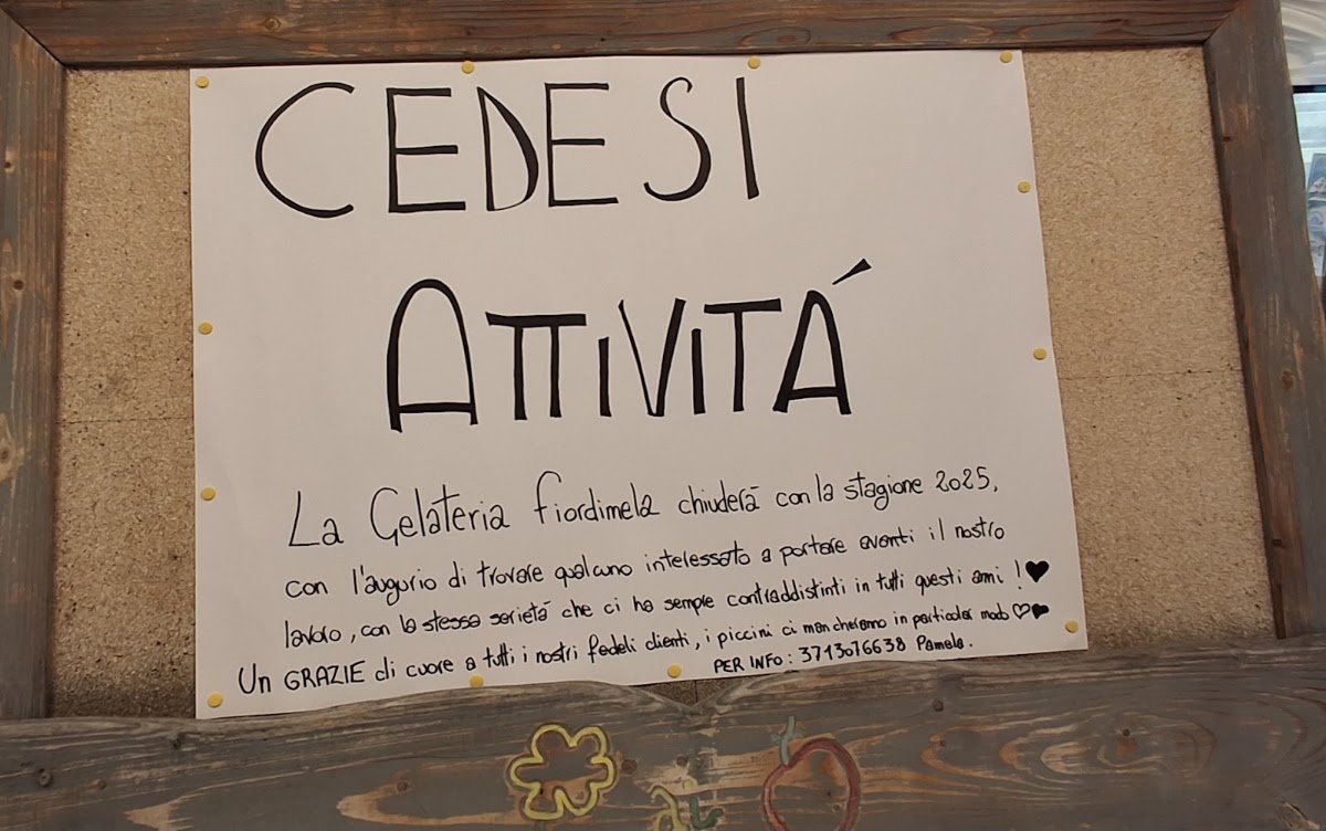 Le vaschette in vetrina.