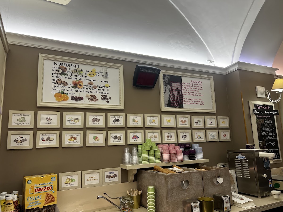 Il locale in servizio.