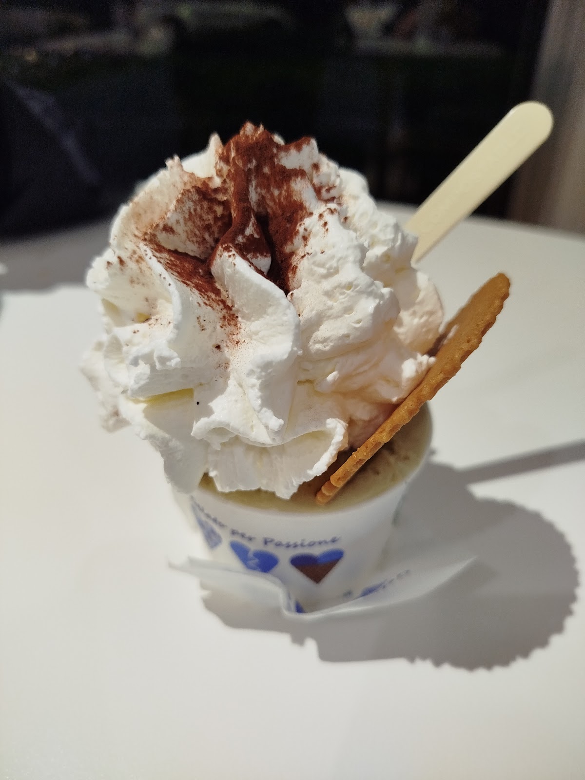 Il gelato della casa.