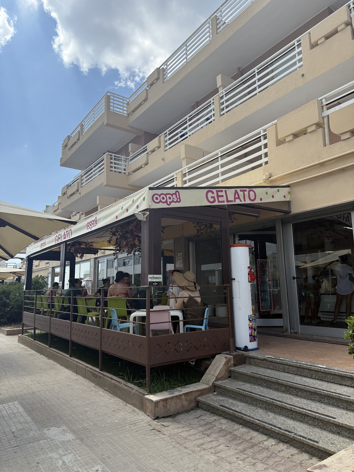Il locale in servizio.