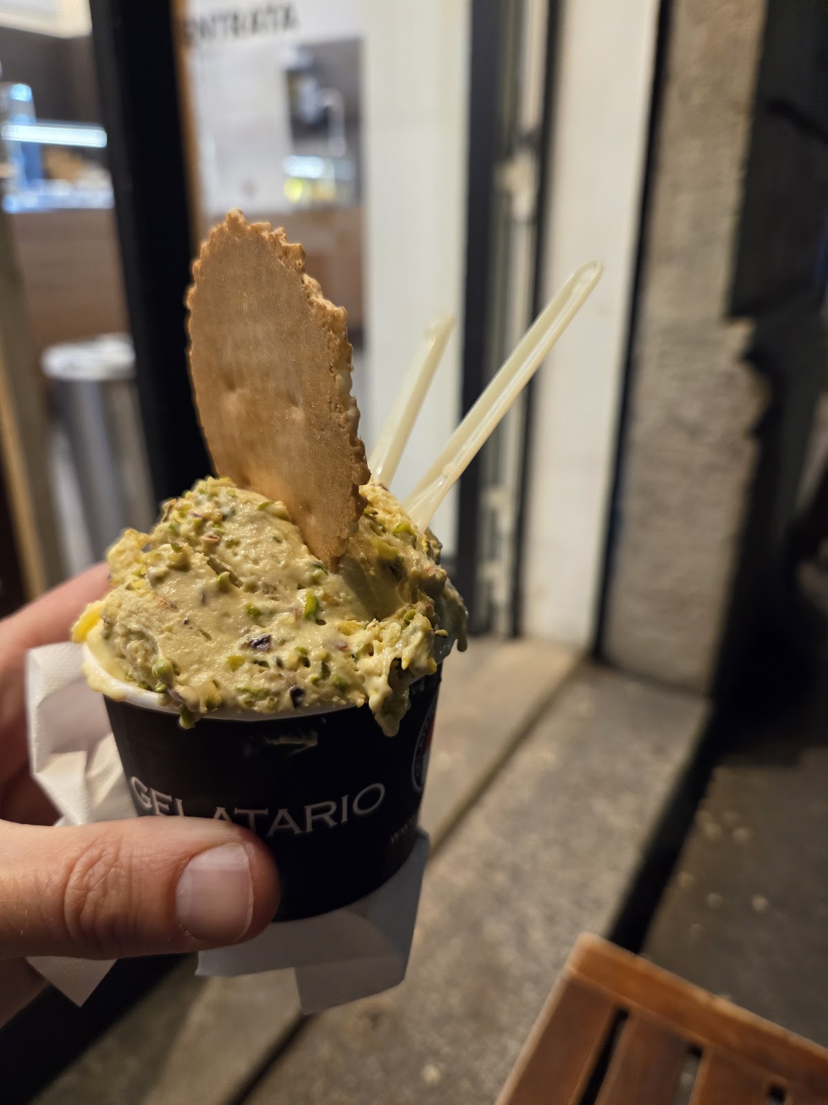 Il gelato della casa.