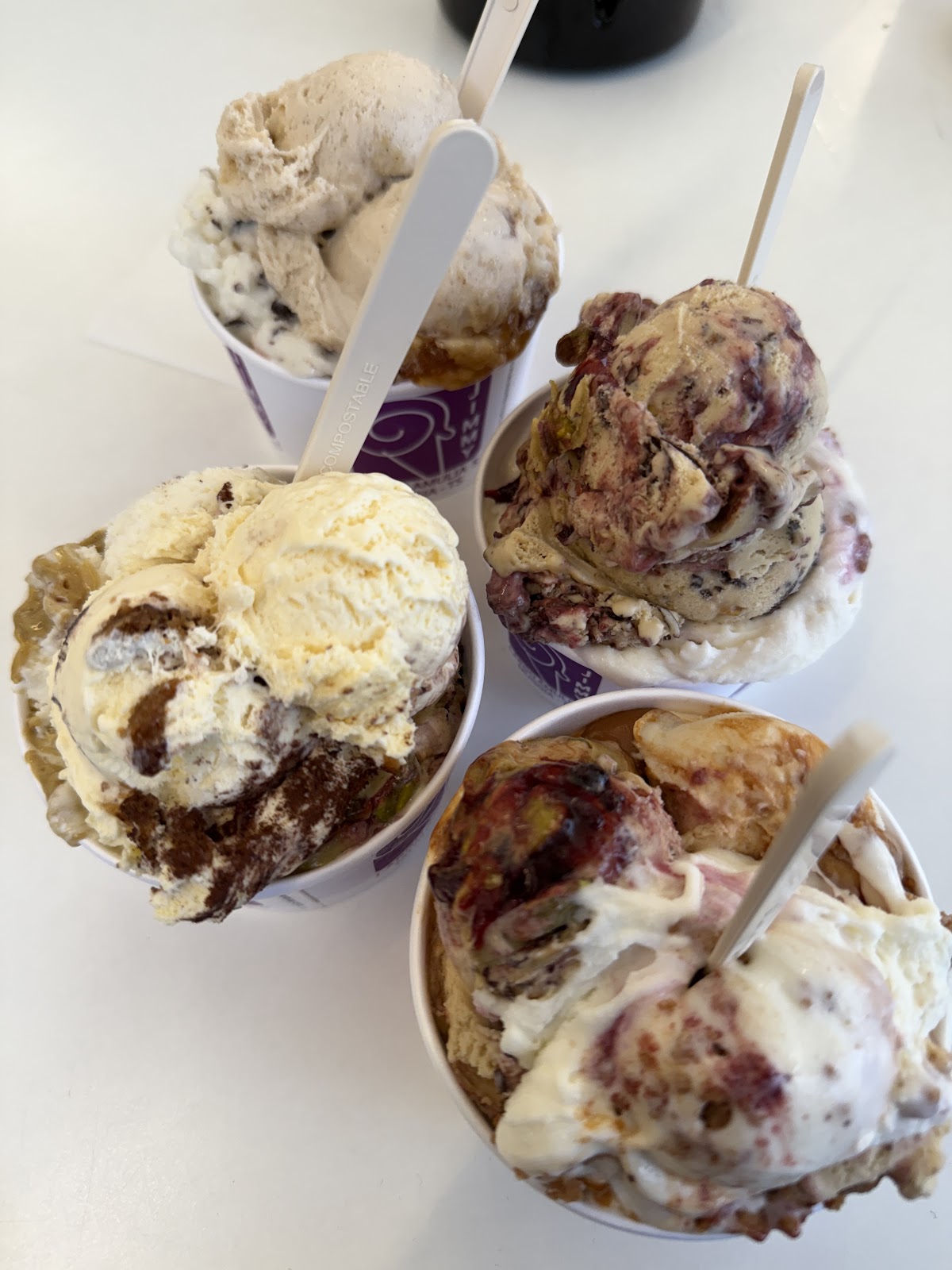 Il gelato della casa.
