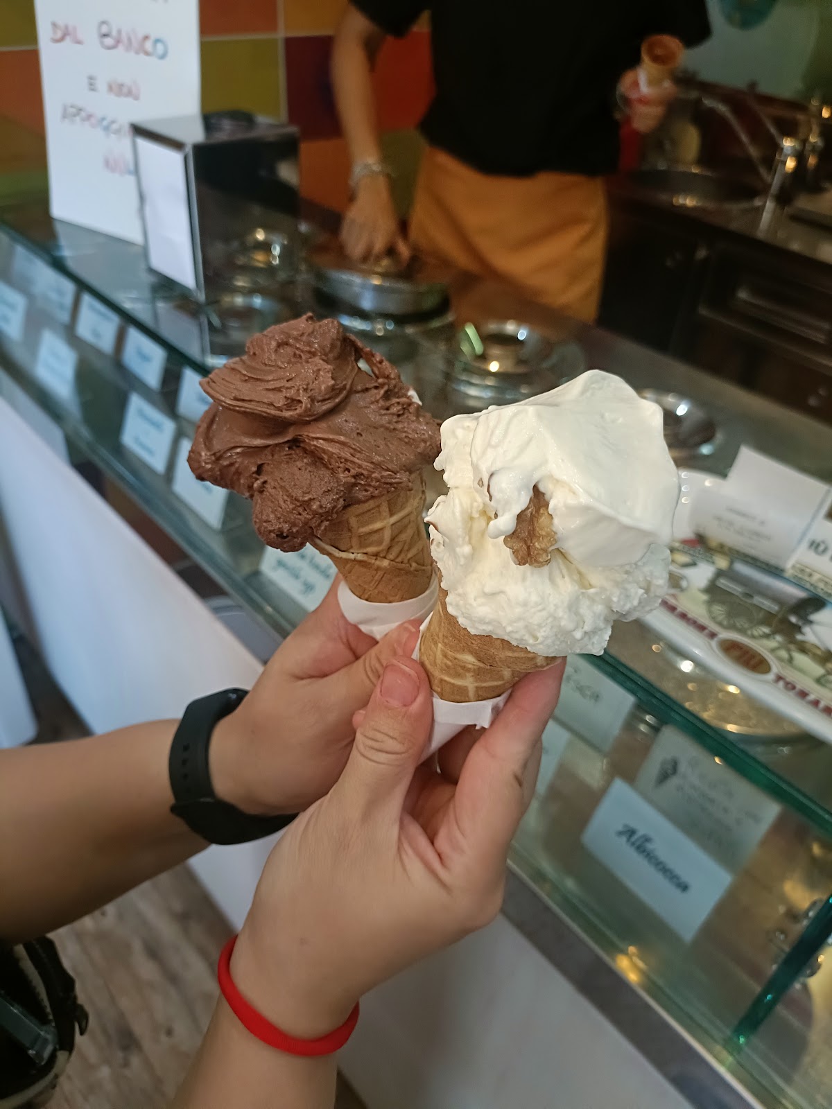 Il locale in servizio.