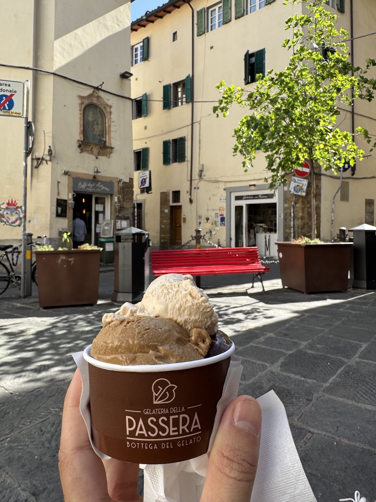 Il locale in servizio.