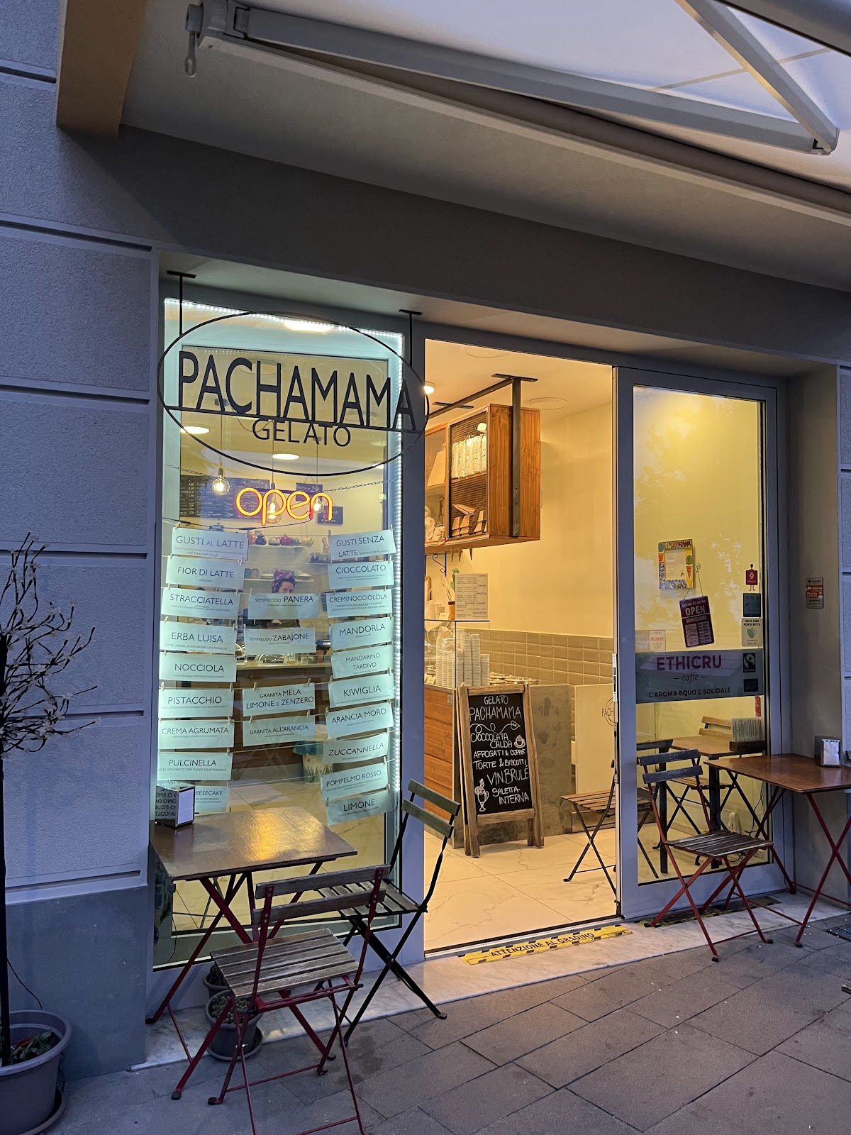Il gelato della casa.