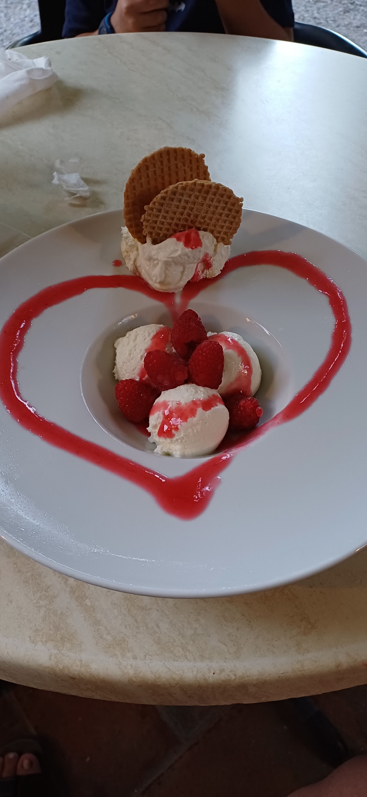 Il gelato della casa.