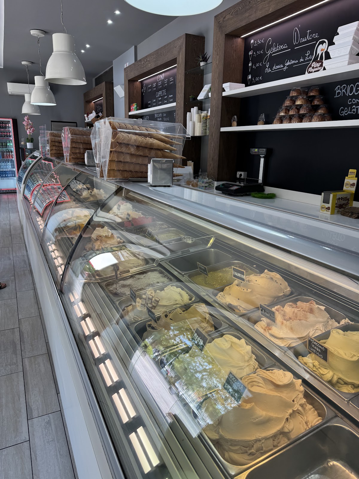 Il gelato della casa.