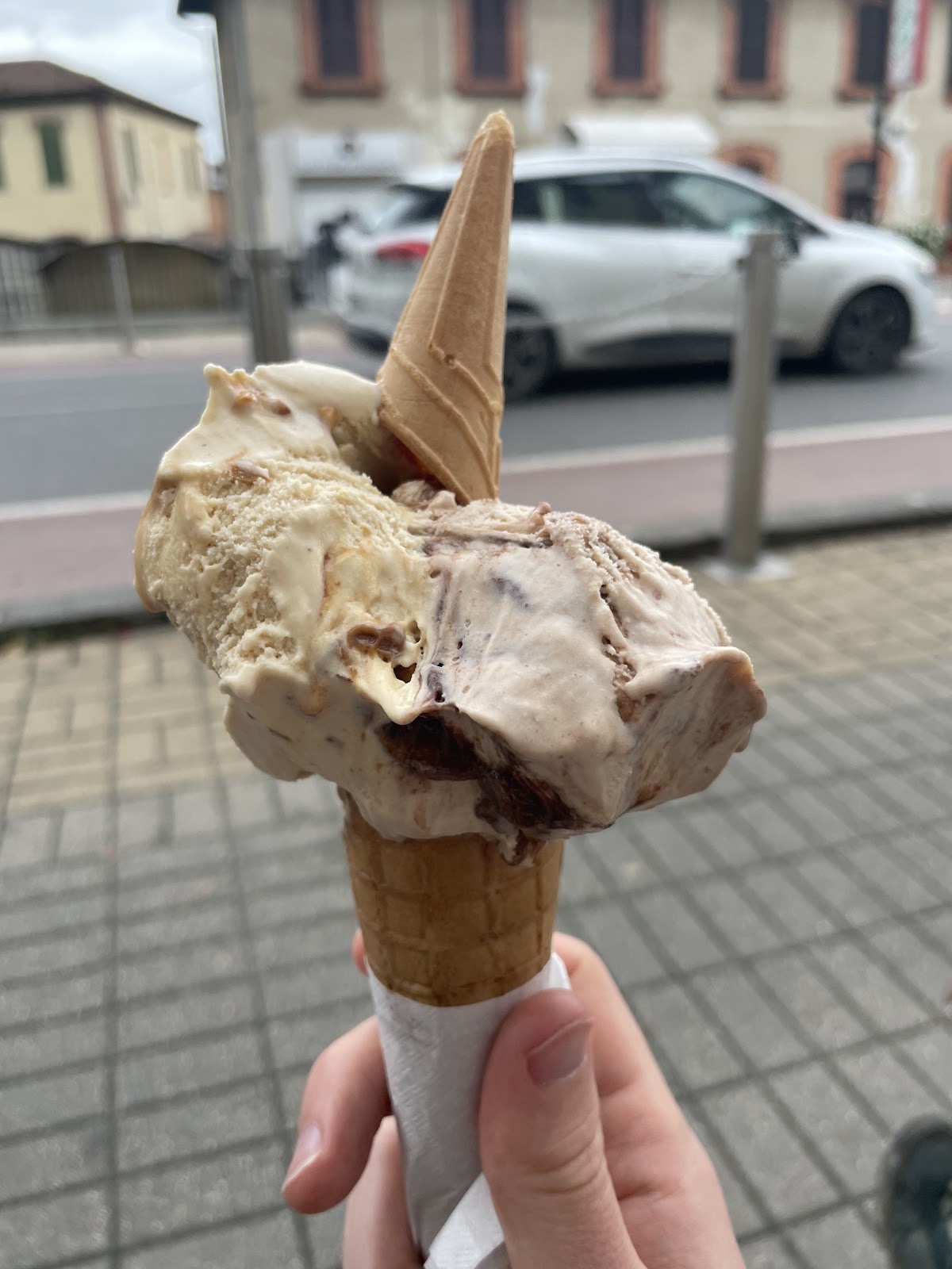 Il gelato della casa.