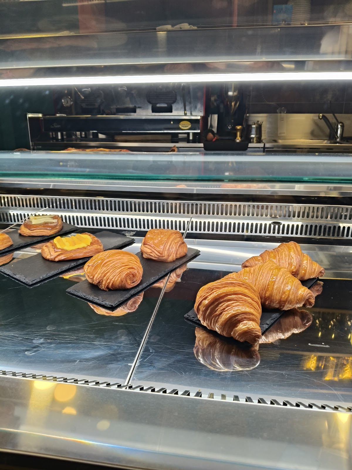 Un dettaglio del banco.