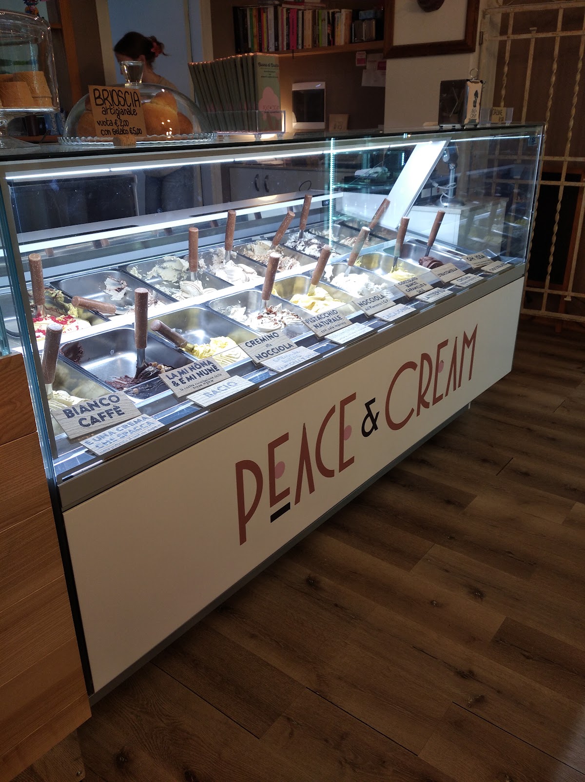 Il gelato della casa.
