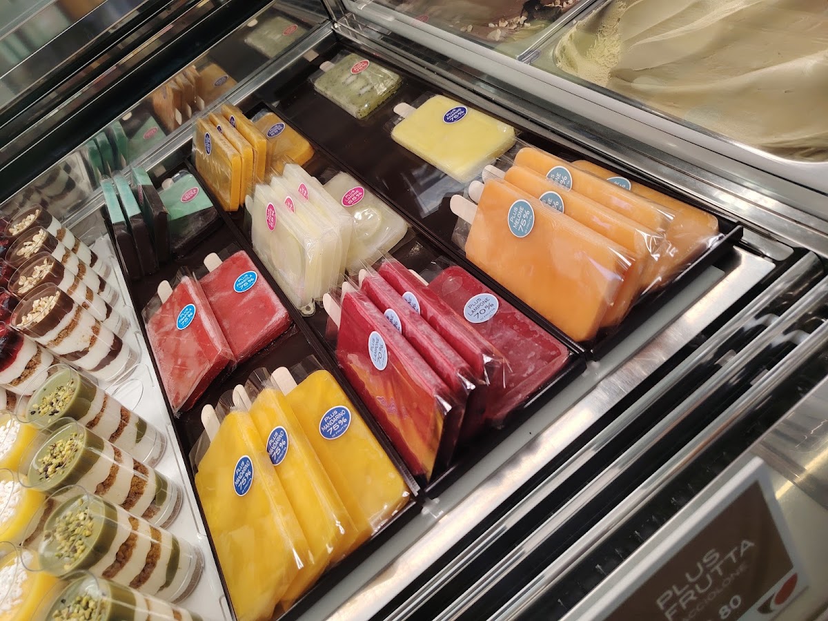 Un dettaglio del banco.