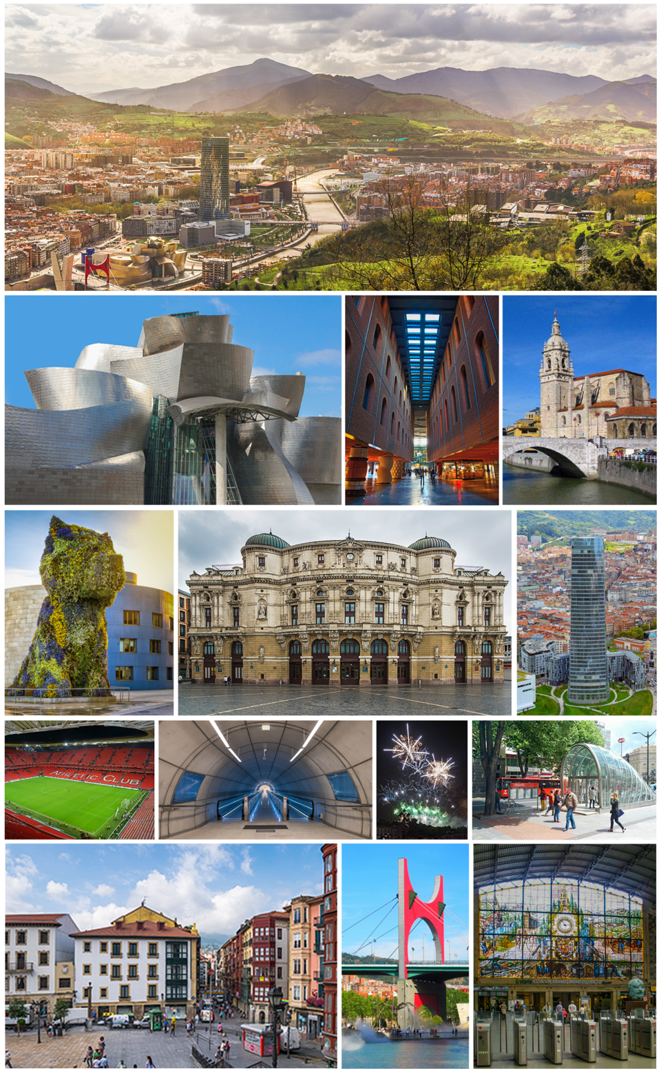 Foto turística de Bilbao