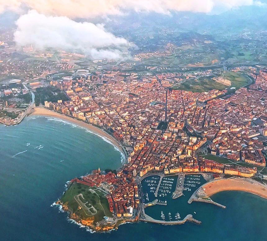 Foto turística de Gijón