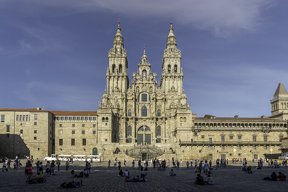 Foto turística de Santiago de Compostela